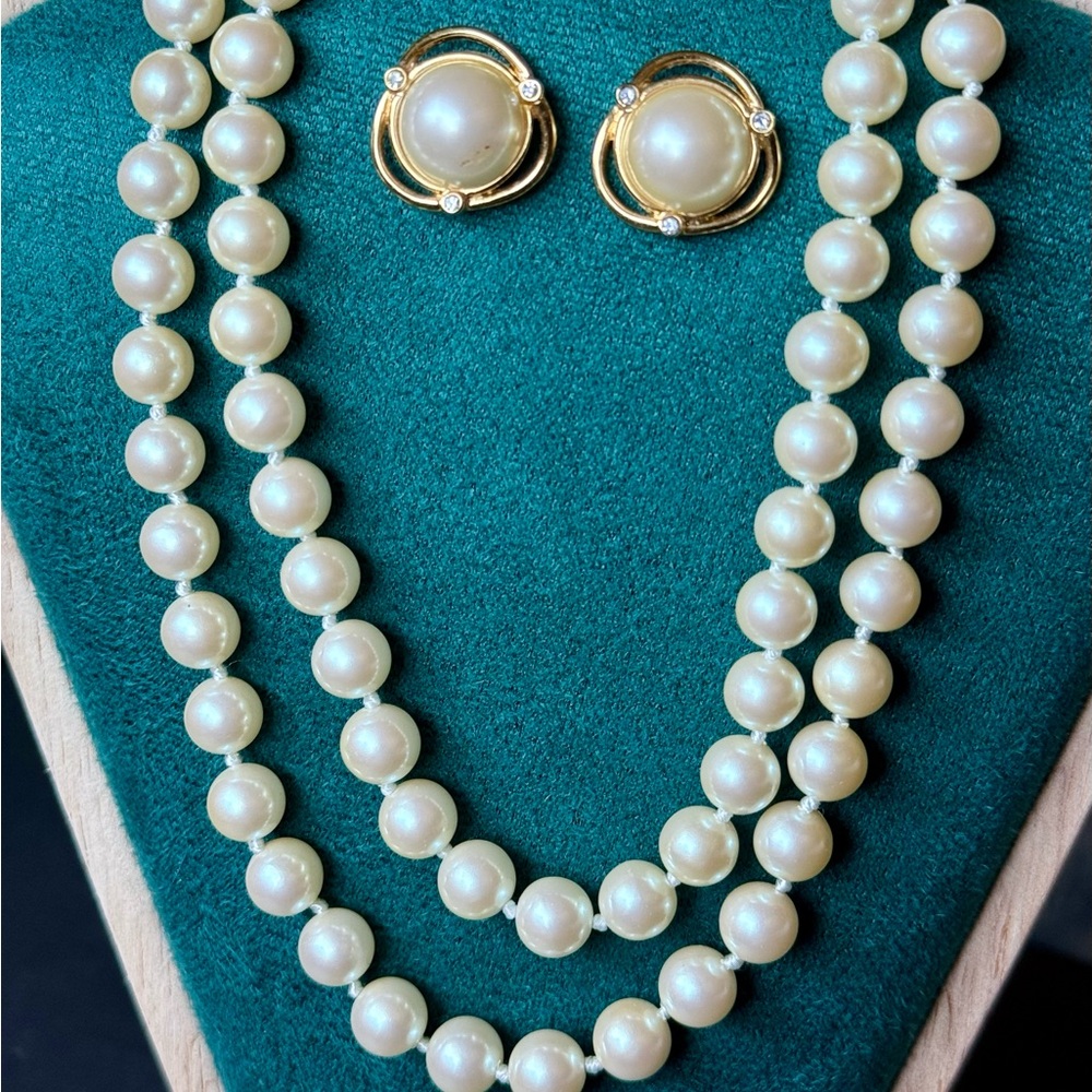 vtg Monet Jewelry set